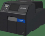 EPS Epson ColorWorks CW-C6000Ae, cutter, disp., USB, Ethernet, black - colour label printer, ink-jet (multicoloured), media width (max.): 112 mm, print width (max.): 108 mm, roll diameter (max.): 203mm, speed (max.): 85 mm/sec., USB, Ethernet, cutter ...