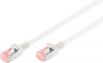 DIGITUS CAT 6 U/FTP Slim Patchkabel 10m grau
