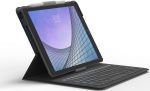 ZAGG Messenger Folio 2 - Keyboard and foil case - Bluetooth - Nordisk - charcoal keyboard, charcoal case - for Apple 10.2-inch iPad, 10.5-inch iPad Air (3:e generation)
