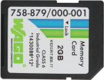 WAGO 758-879/000-001 - 2 GB - SD - NAND - 20 MB/s - 17 MB/s - Schwarz