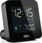 Braun BC 09 B-DCF black Radio Controlled Alarm Clock
