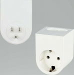 REV Travel Plug Traveler USA white