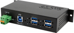 Exsys EX-1185HMVS-2 - Hub - 4 x USB 3.2 Gen 1