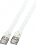 EFB Elektronik EFB RJ45 Flachpatchkabel U/FTP, Cat.6A, PVC, 0.15m, grau