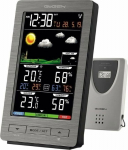 Gogen ME 2930 srebrny - Silver color | Backlit screen | Mains power supply, Sensor 2 x AA