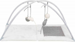 Trixie Scratching post, gray mat with toys on a string/light gray (TX-43114)