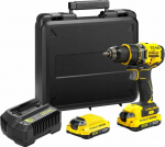 Cordless Drill Stanley SFMCD720D2K 18 V 2 x battery 2 Ah