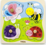 Viga Toys VIGA Wooden Puzzle with Insect Pins