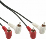 Kabel Intos RCA (Cinch) x2 - RCA (Cinch) x2 1.2m czarny (89929)
