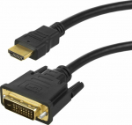 Cable Maclean HDMI - DVI-D 2m czarny (MCTV-717)
