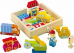 Sevi Spatial puzzle, transport, 8 el. (81677)
