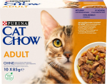 PUI PURINA Cat Chow Lamb, Green Beans - wet cat food - 10x85 g