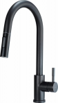 Kitchen faucet Deante Lima standing black (BBM N72M)