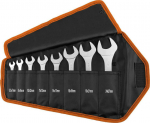 Neo Double open ended wrenches (Double open ended wrenches, super thin, 5.5 x 27 mm, zestaw 8 szt., fabric case)