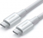 Kabel USB Ugreen USB-C - USB-C 1 m White (6957303865512)