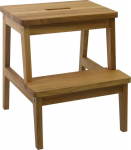 Stool MONDEO with step, oak