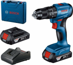 BOS Cordless Drill Bosch GSB 185-Li 18 V 2 x battery 2 Ah (06019K3100)