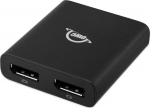 OWC Thunderbolt Dual DisplayPort Adapter - USB Typ-C - DisplayPorts exit - 7680 x 4320 Pixel