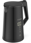 AENO Electric Kettle EK7S Smart: 1850-2200W, 1.7L, Strix, Double-walls, Temperature Control, Keep warm Function, Control via Wi-Fi, LED-display, Non-heating body, Auto Power Off, Dry tank Protection