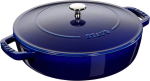 Staub Chistera 28cm Dark Blue, Cast Iron