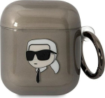 Karl Lagerfeld KLA2HNIKTCK AirPods 1/2 cover Karl`s Head / black
