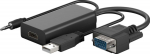 Wentronic Converter VGA - HDMI (need additional power over USB) GOOBAY