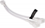 Alphacool Y-Splitter 4-Pin auf 2x 4-Pin PWM 15cm - wei&szlig;