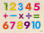 Artyk Wooden numbers puzzle 676895