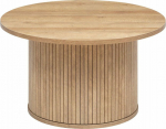 Atmosphera Round coffee table spool COLVA, &Oslash; 70 cm