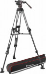 Manfrotto Tripod Set 645 Carbon Fast Twin +head 608 Wed