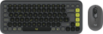 Log POP ICON COMBO MOUSE AND KB, GRAPHITE - CH - CENTRAL-419