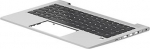HP SPS-TOP COVER W/KB BL UK