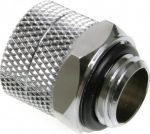 Bitspower Anschluss gerade G1/4 Zoll AG auf 10/8mm - II, Shiny silver
