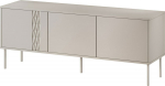 Cama MEBLE Cama 3D RTV cabinet TRESSE 150x40x55 cashmere matt