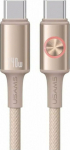 Kabel USB Usams USB-C - USB-C 1.2 m Szary
