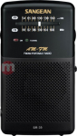 Sangean SR-35 pocket radio, black