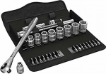 Wera Tools Wera 8100 SB 7 - Socket Set - Schwarz - Chrom - CE - ratchet handle - 1 St&uuml;ck(e) - 3/8"
