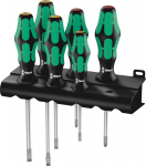 Wera Tools Wera Screwdriver set Plus Lasertip + Rack 6-teilig 334/6