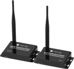 Techly 365634 Wireless Extender HDMI Full HD 1080p 60Hz, 5.8GHz, do 50m - Signal extension Full HD 1080p 60Hz po Wi-Fi do 50m