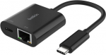 BELKIN USB-C ETHERNET ADAPTER 100W PD