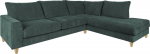 Corner sofa LAYLA RC, green
