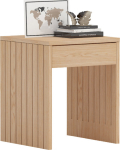 Nightstand SUNNY 40x40xH50cm, melamine oak