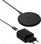 Belkin BOOST Charge Char.Pad 15W USB-C with Adapter.Bl.WIA012kqBK