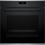 BOS Bosch Oven | HBA272BB3 | 71 L | Electric | Pyrolysis/Hydrolytic | Touch control | Height 59.5 cm | Width 59.4 cm | Black
