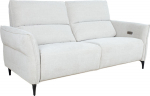 Recliner sofa MIAMI 3-seater with electric mechanism, light beige