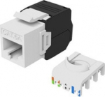Equip Keystone Socket unshielded Cat6A LSA wzf.8Stk ws