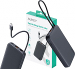 AUKEY PB-Y53P PowerBank 10000mAh 22.5W 4xUSB kabel USB-C