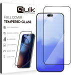 Quik Accessories Full Cover Tempered Glass for Apple iPhone 17 Pro
