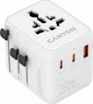 CANYON Travel Adapter OnTour 20 EU/UK/US/AUS 20W&nbsp; White