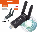 Adapter Network Card USB 3.0 WiFi 1300Mb External 5Ghz Zenwire WD-4605AC